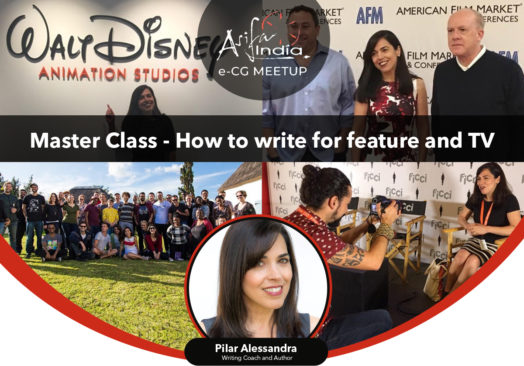 e-CG MEETUP 6 : Master Class – How to write for feature and TV